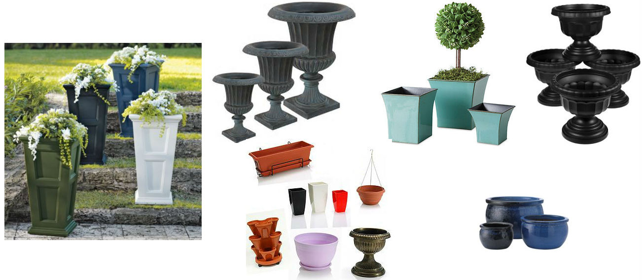 Garden Planters, Pots & Urns