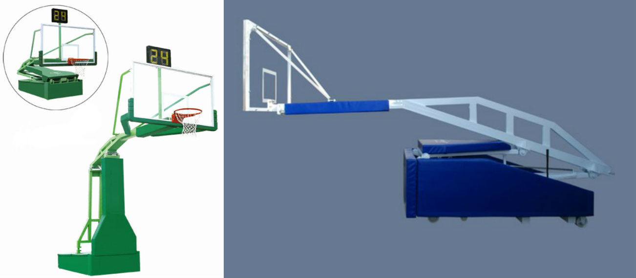 Movable Basketball Post