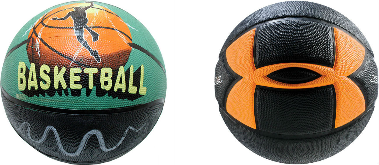 Rubber Basketball