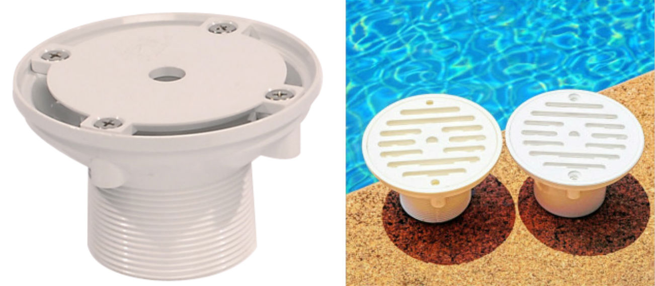 Swimming Pool Floor Inlet